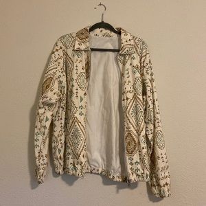 Zara Aztec light jacket size large